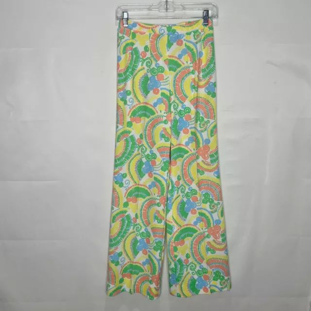 Vintage Haymaker Woman’s Pants sz 10 60’s/70s Fashion Bell Bottom Colorful Retro