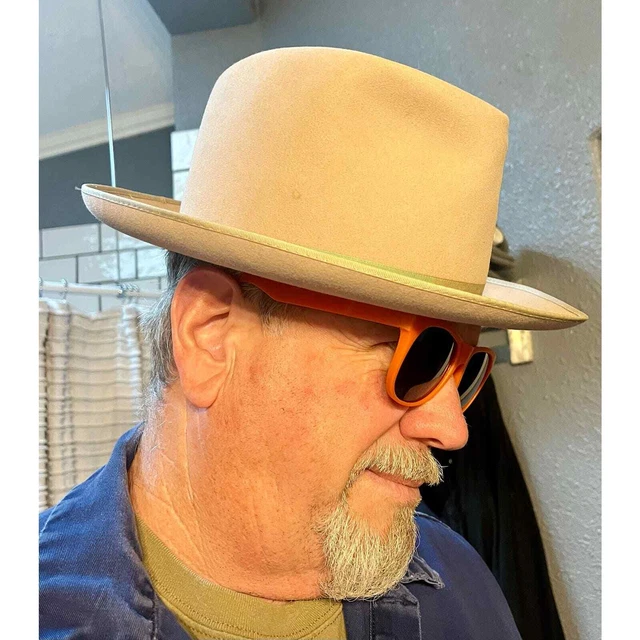 1940S 1948 7-1/4 Royal Stetson DeLuxe BeachComber Vintage Fedora 