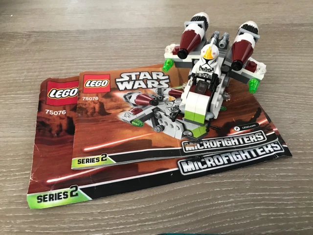 LEGO STAR WARS 75076 Republic Gunship Microfighters serie 2 COMPLET EUR 18,90 - PicClick FR