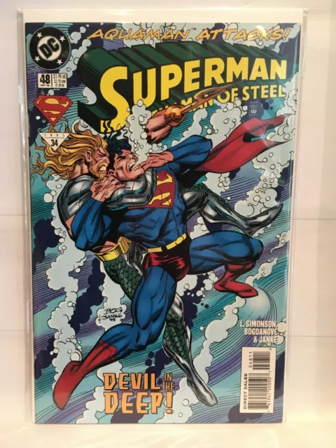 Superman Man Of Steel (1995) # 48 VF/NM 1st Aufdruck Dc Comics