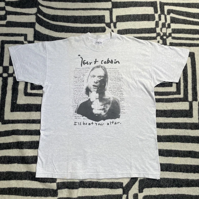 VINTAGE 90S 1997 Nirvana Kurt Cobain Suicide Note Grunge Memorial Nevermind £280.00 PicClick UK