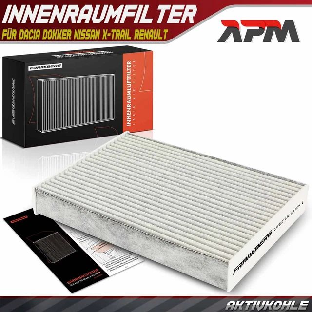 INNENRAUMFILTER AKTIVKOHLEFILTER F R Dacia Dokker Nissan X Trail INNENRAUMFILTER AKTIVKOHLEFILTER F R Dacia Dokker Nissan X Trail