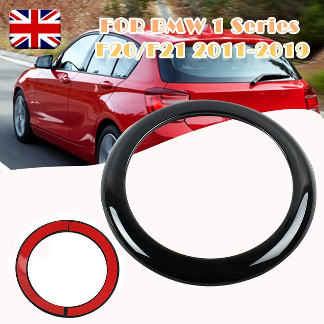Gloss Black Rear Boot Badge Ring Cover For BMW 1 Series F20/F21 (2011-2019)
