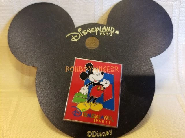 Disneyland Paris Euro Disney Mickey Mouse Collector's Pin