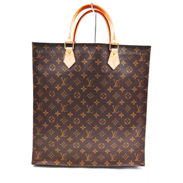 Louis Vuitton LV Hand Bag  Sac Plat Brown Monogram 1184810