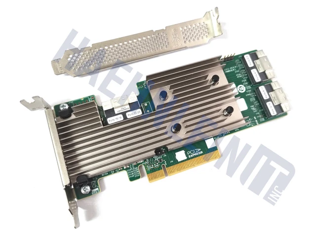 thumbnail interactive-video image 1 of Inspur 9300-8i SAS/SATA HBA Controller – LSI Avago OEM, IT Mode, Low Profile, 12G JBOD, SFF-8643 1 of 1