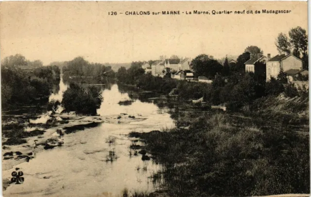 CPA CHALONS-sur-MARNE - La MARNE (363613)