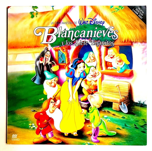 valor prosa cosecha BLANCANIEVES Y LOS Siete Enanitos Pelicula Completa LaserDisc LD EUR 53,99  - PicClick IT