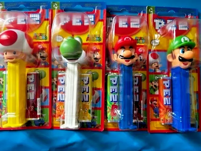 Super Mario Nintendo Pez Dispensers MOC Various Characters