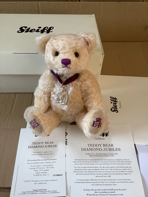 Ours Steiff 670183 – 150ème Anniversaire Jubilé – Collection Allemagne