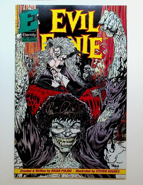 Evil Ernie 4 Eternity Comics 1992 Signed by Brian Pulido 4th App Lady Death