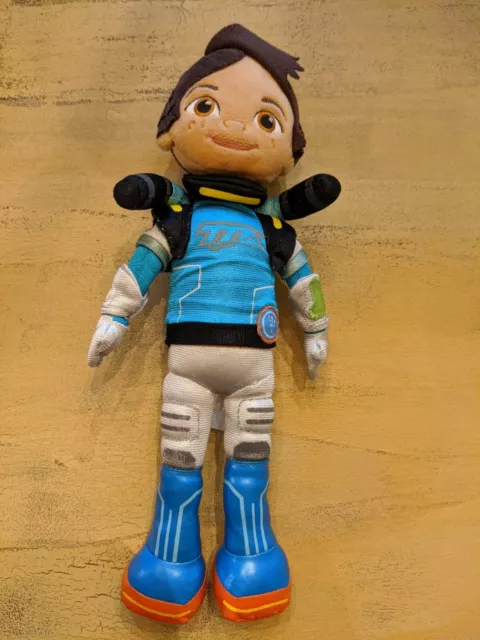 Disney Store Miles Tomorrowland 13 Inch Plush  Stuffed Boy Doll Toy