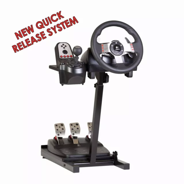 Steering Wheel Stand for Logitech, Thrustmaster. PS3, PS4, Xbox 360, Xbox One