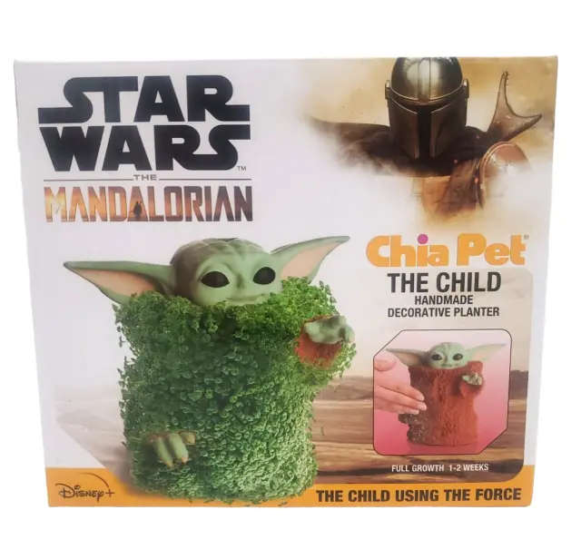 Disney CHIA PET STAR WARS The Mandalorian THE CHILD BABY YODA Decorative Planter