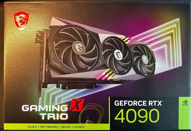 Msi Geforce Rtx 4090 Gaming x Trio 24gb Gddr6x Graphics Card