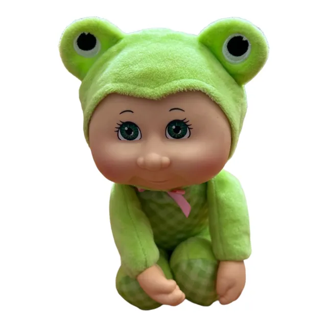 Cpk Ophelia Frog Cabbage Patch Kids Woodland Friends Cuties Doll 11”