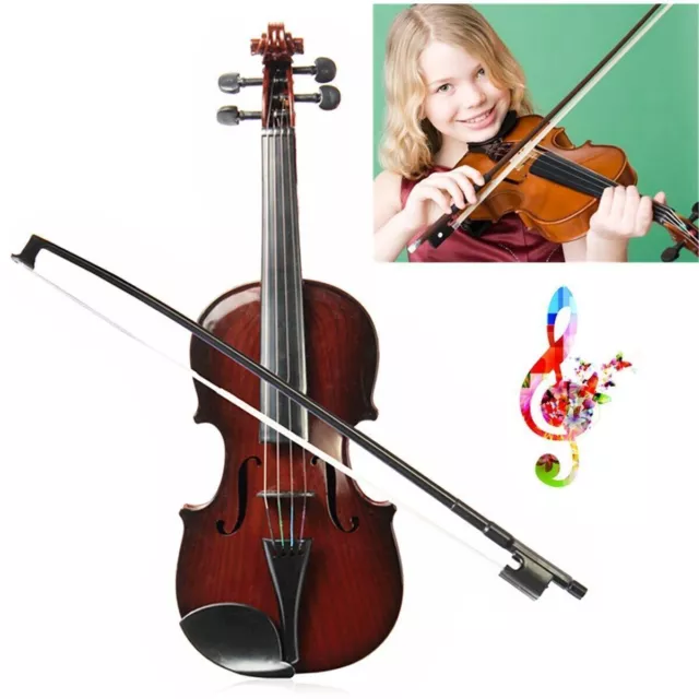 1/2 Akustik Violine Geige Für Anfänger Schüler Kinder Geschenk Musik-Spielzeug