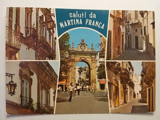 Saluti da Martina Franca (Taranto). Vedutine.