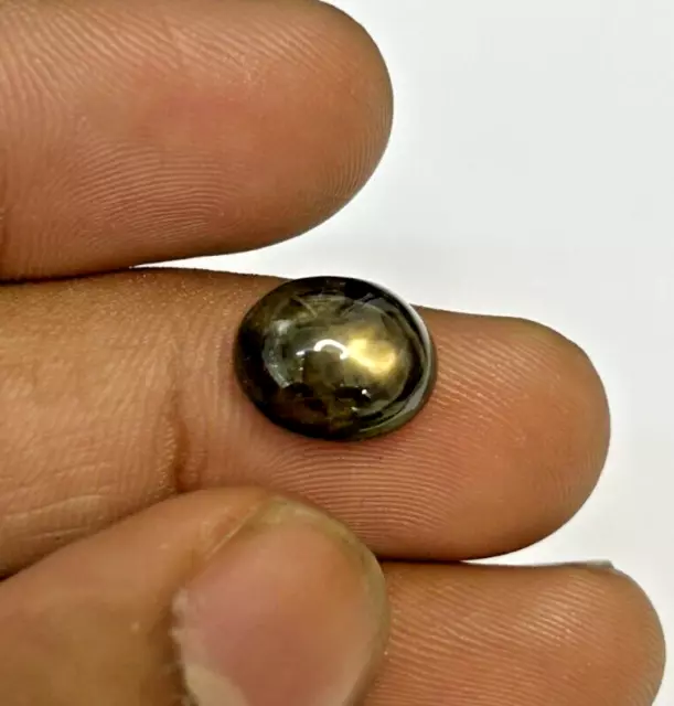 8.15 Cts_Dazzling !! Amazing_100 % Natural Black Star Rare Pendant Piece