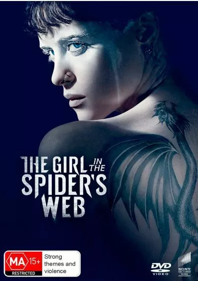 The girl in the spiders web (DVD) Australian stock