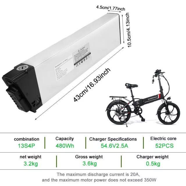 24v 14ah 36v 10.5ah e-bike battery rear rack e-bike batteries with chrager  for electric bicycle akku
