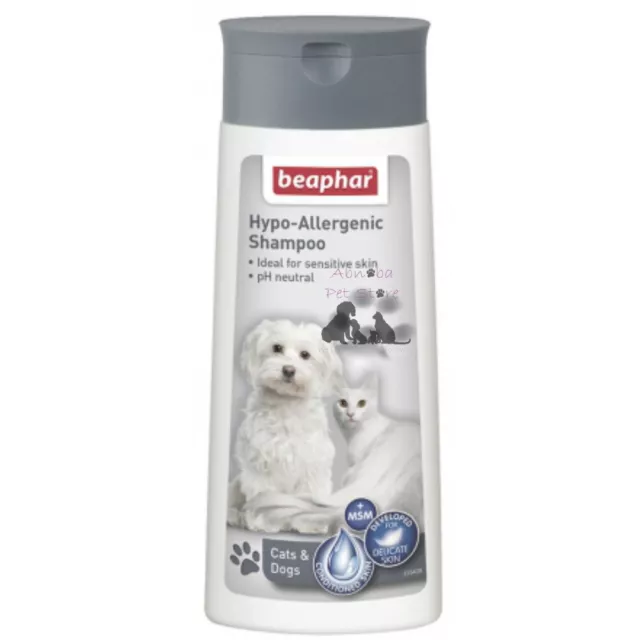 Beaphar Shampoo Anti Allergy Hypo-Allergenic MSM Cell Protection System Dog Cat