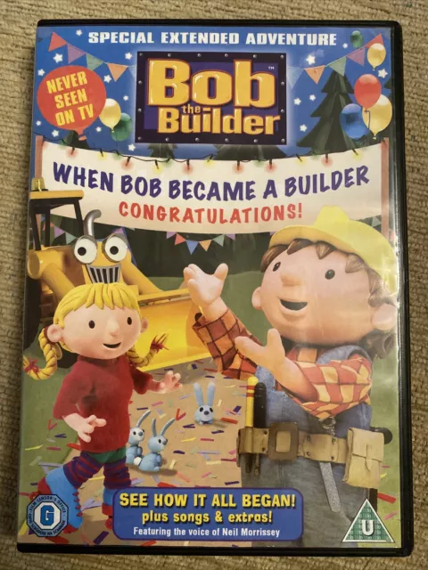 Bob The Builder - When Bob Became A Builder (DVD, 2005)