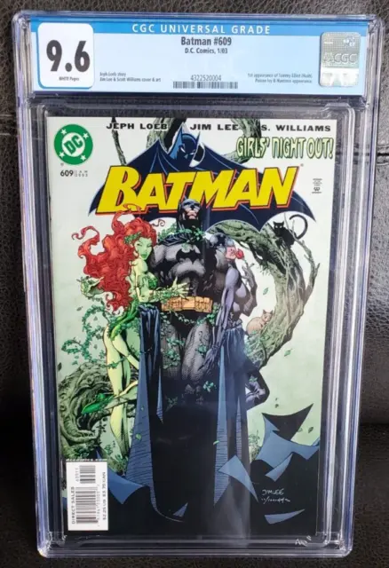 Batman #609 DC 2003 CGC 9.6 NM+ 1st Appearance of Hush / Jim Lee Cover