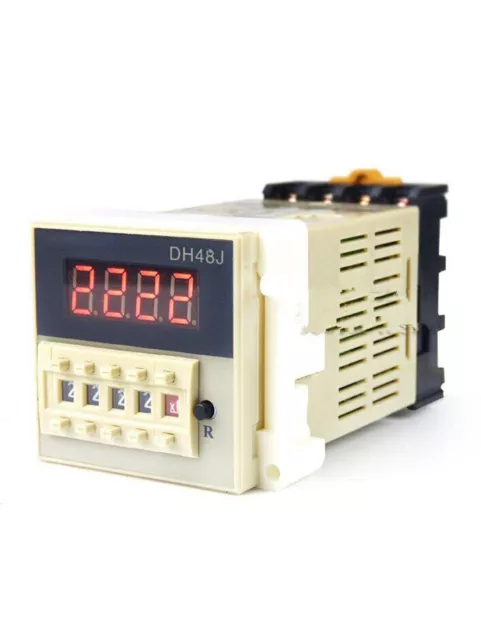 Digital Counter Relay For Omron DH48J-8 AC 220V