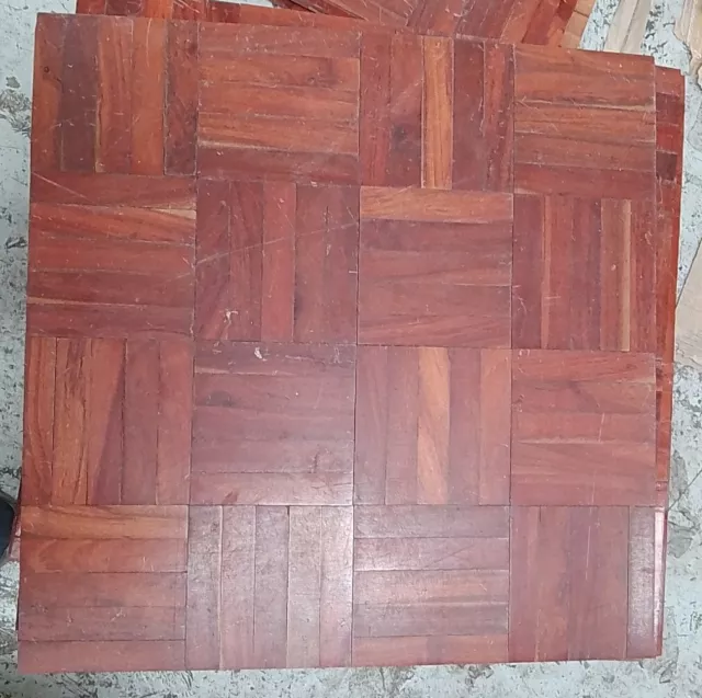 SUELO DE PARQUET DE TECA RECUPERADO DE COLECCIÓN 200 Fijadores por pedido