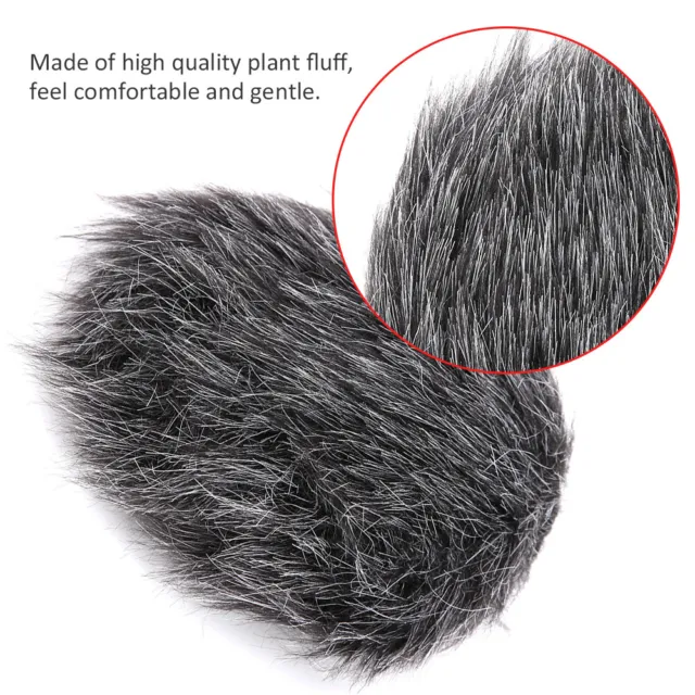 Universal Microphone Windscreen Fur Soft Windshield Wind Muff For BOYA BY‑MM1
