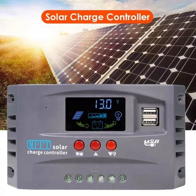 Controlador de carga solar 12V 24V MPPT controlador MPPT (10A) K1H18340