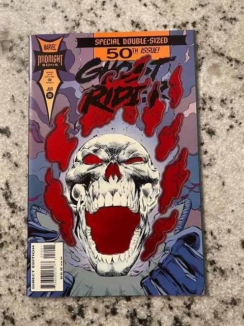 Ghost Rider # 50 NM Marvel Comic Book Midnight Sons 1st Print Variant Cover RF8