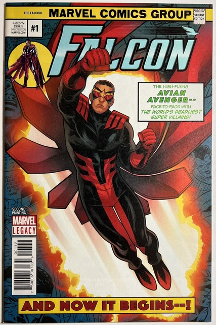 Falcon 1 2nd print NM Torque Invincible Iron Man 71 Cover Homage 2018 Marvel