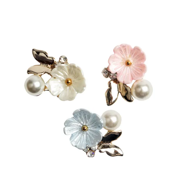 10 Stücke Strass Perlen Diamant Knöpfe zum Nähen Blumen Knopfe DIY Handwerk
