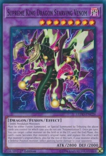 yugioh supreme king dragon deck Complete Custom for Yu-Gi-Oh! ARC-V Tuner DARK Pendulum Monsters If this card is Synchro Summoned Yu-Gi-Oh! 3x Supreme King Dragon