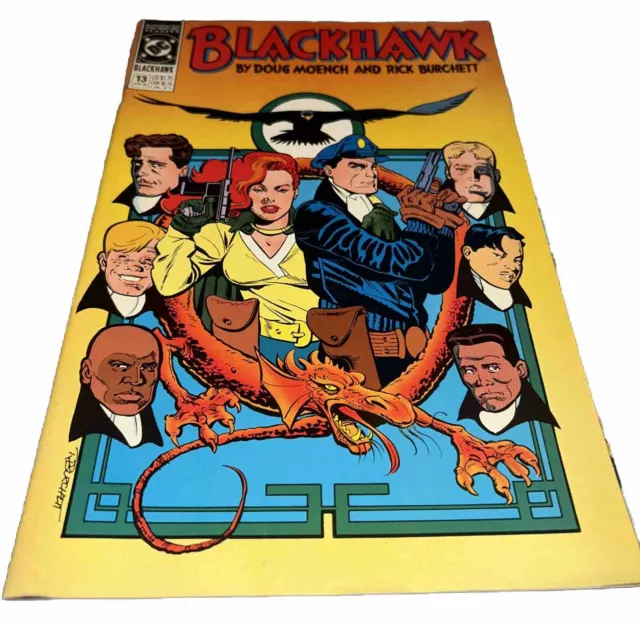 DC Comics BLACKHAWK #14 2nd Series April 1990 Comic Book