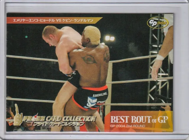 PRIDE FC Card Collection #73 Best Bout of GP Fedor Emelianenko v Kevin Randleman