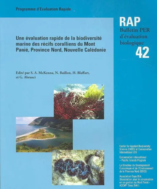 valuation rapide de la biodiversit marine des rcifs coralliens du Mont Pani, Pro