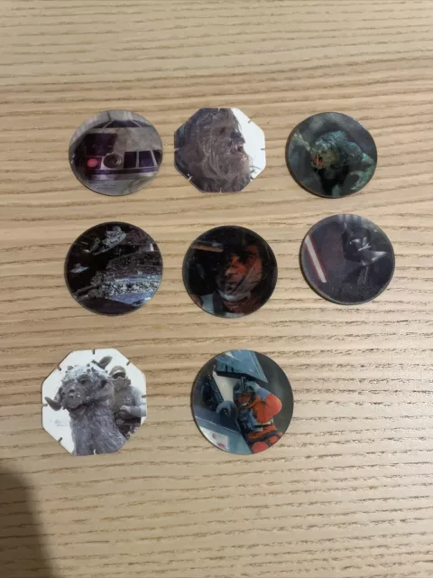 Star Wars Tazos. Star Wars Trilogy Special Edition 1996 Lucasfilm.