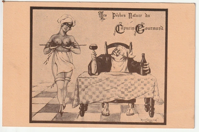 NANCY - Meurthe & Moselle - CPA 54 Osé Capucin Gourmand Restaurant rue Gambetta