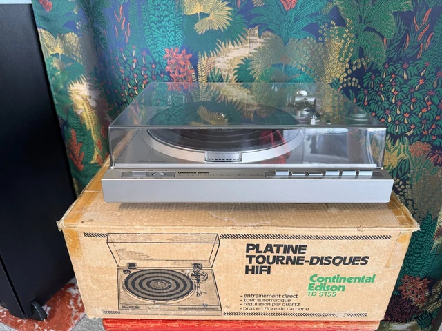 Platine Vinyle Vintage TrioTrack Années 1950 - Malette 33/45/78 Tours - Pour Restauration