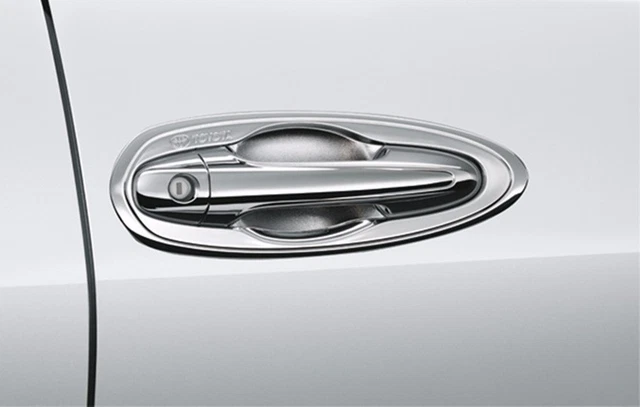 Chrome Door Handle Bowl Insert Cover Trim For Toyota C-HR Suv 2018