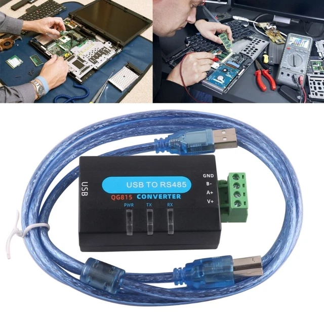 USB TO RS485 Converters Adapters Data Communication Cable CH340 Chipset ...
