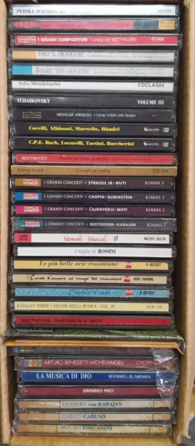 LOTTO stock 33 CD musica classica / opera ottime condizioni