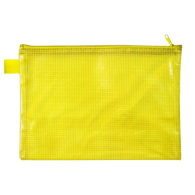 VELOFLEX Reißverschlussbeutel gelb 0,26 mm, 1 St.