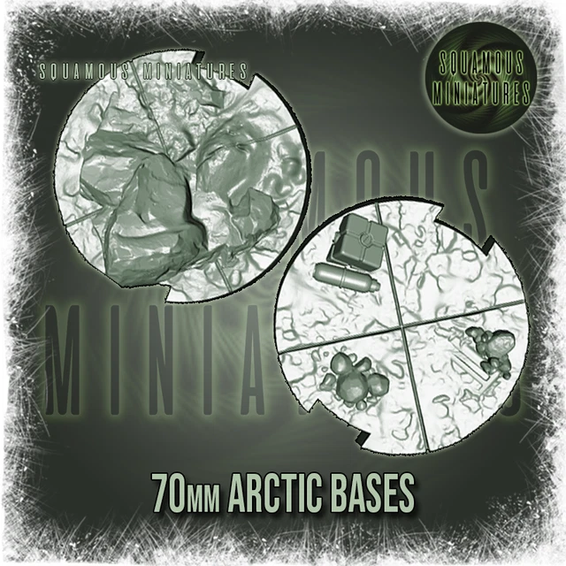 ARCTIC HQ Base Bits For Star Wars Legion – 3D Printed PLA Terrain For Tabletop Gaming