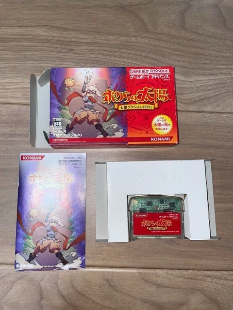 Trader Games - BOKTAI THE SUN IS IN YOUR HAND NINTENDO GAMEBOY ADVNACE (GBA) FAH