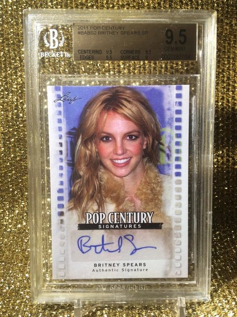 2021 LEAF POP Century Superstar Swatches Britney Spears Jumbo