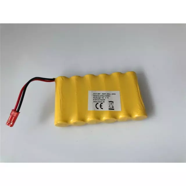 Efaso Batterie 7,2 Volt 400 MAH NI-MH Jst Prise pour Huina Pelleteuse 1550